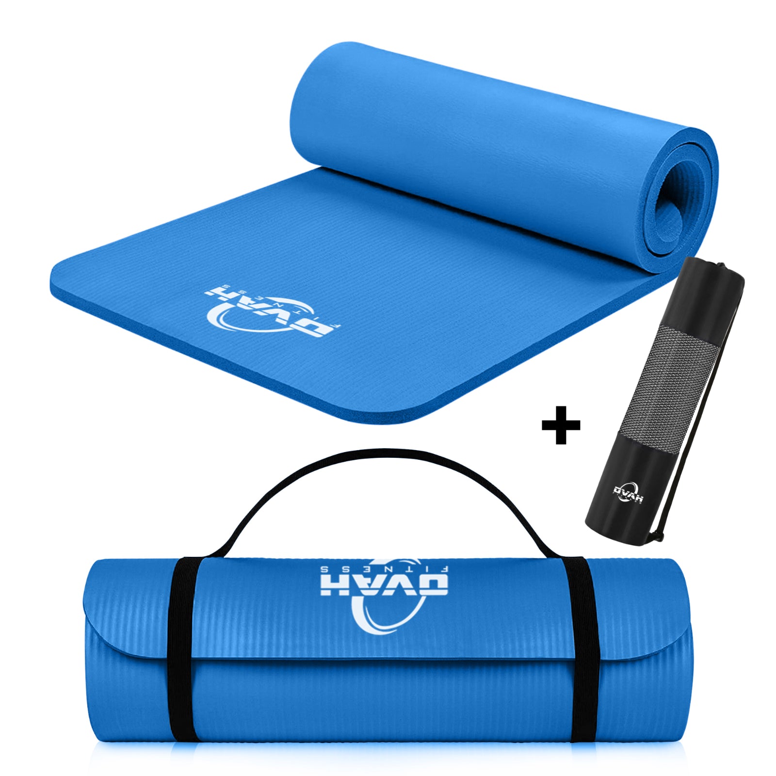 Extra Thick 15MM Non-Slip Yoga Mat for Fitness & Pilates