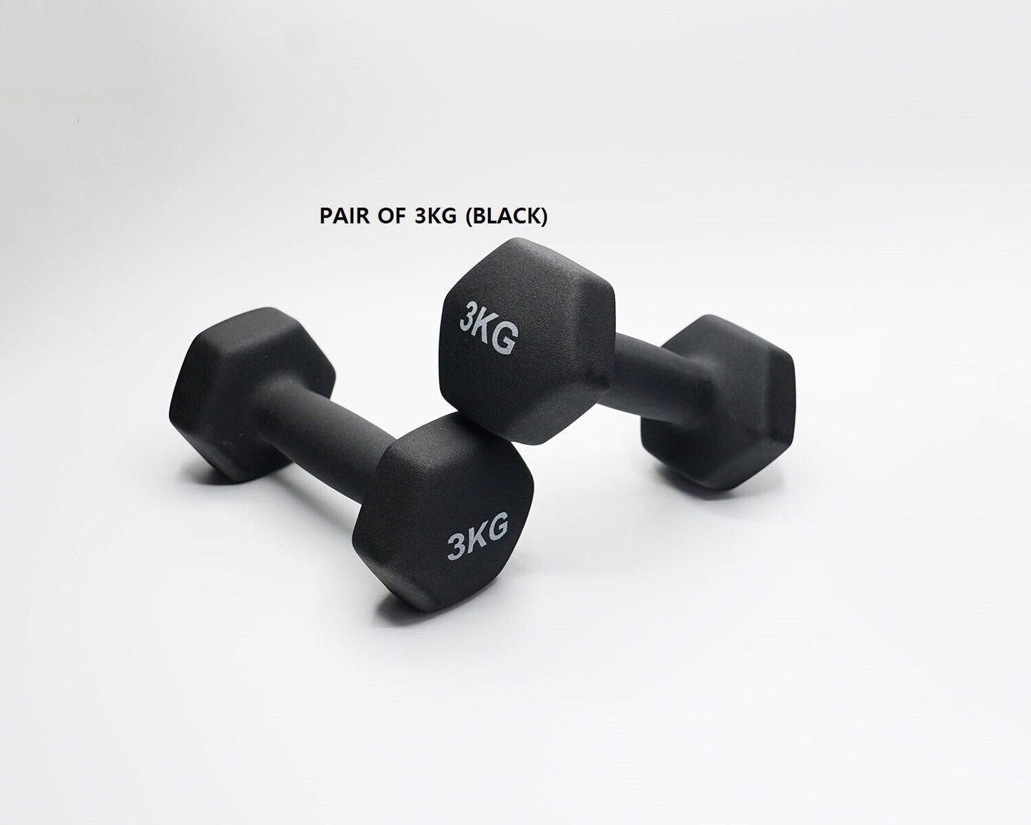 Neoprene Dumbbell Pair for Home & Gym Fitness