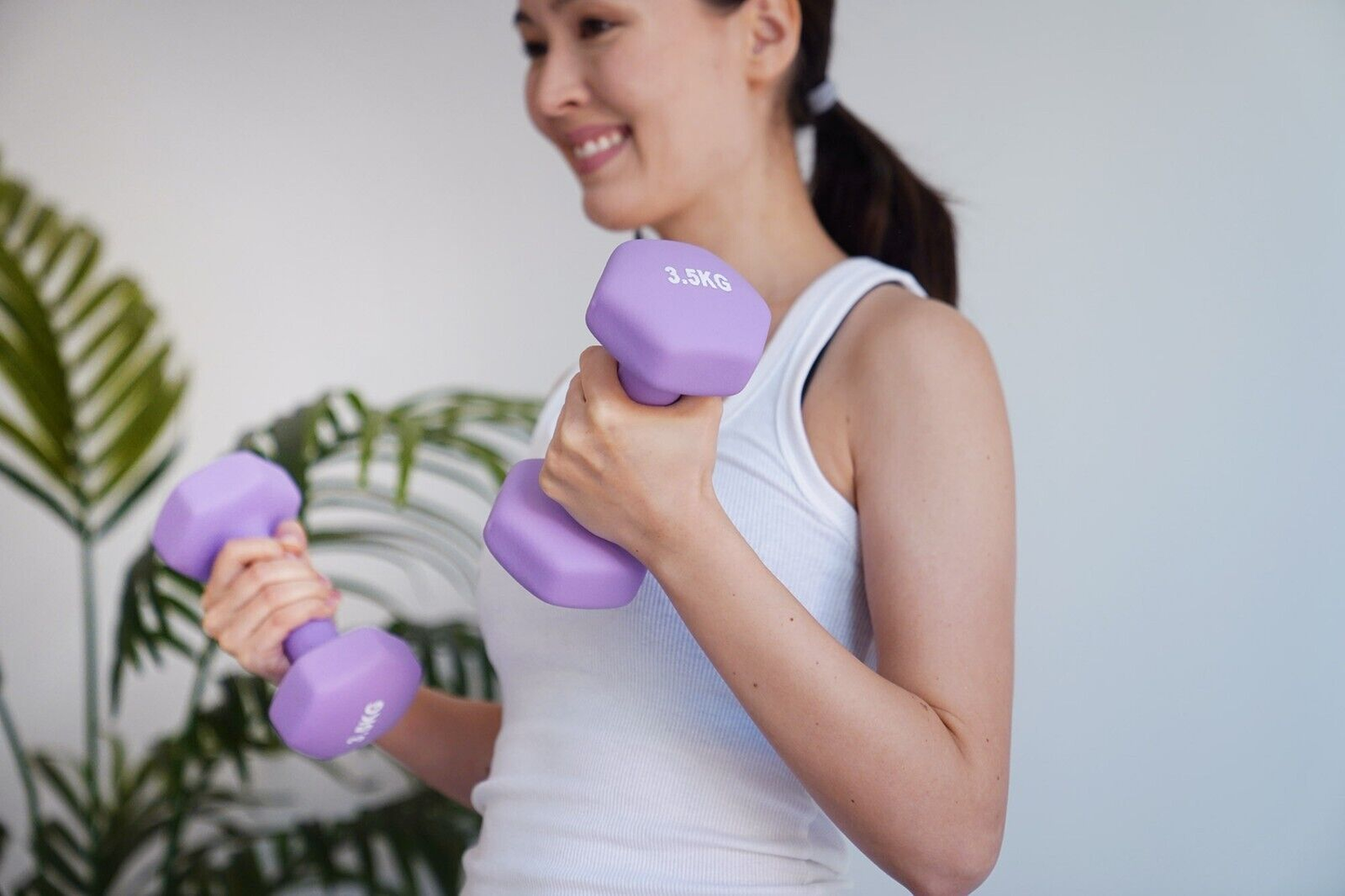 Neoprene Dumbbell Pair for Home & Gym Fitness