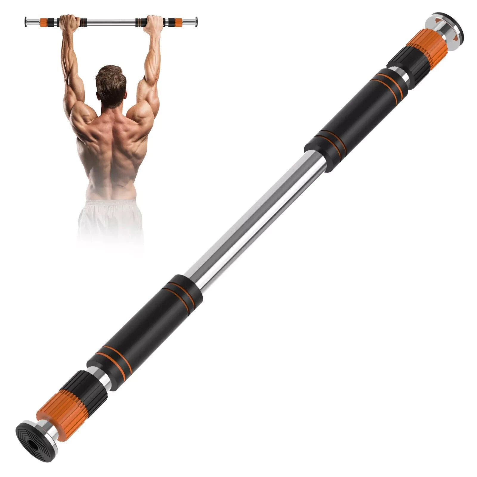 Adjustable Doorway Pull-Up Bar for Home Workouts