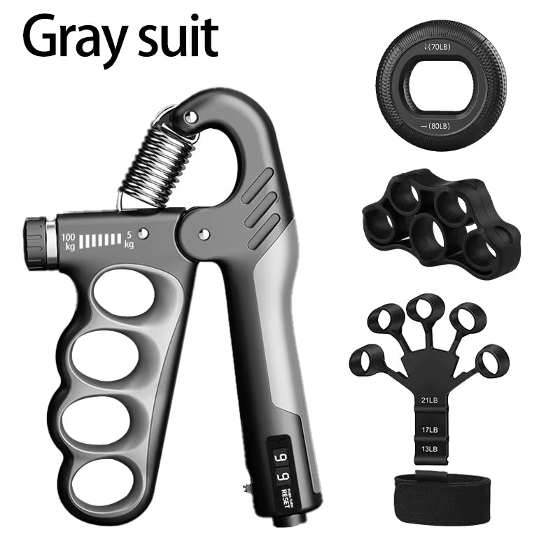Adjustable Grip Strengthener for Hand & Wrist Exercise (5–100Kg)