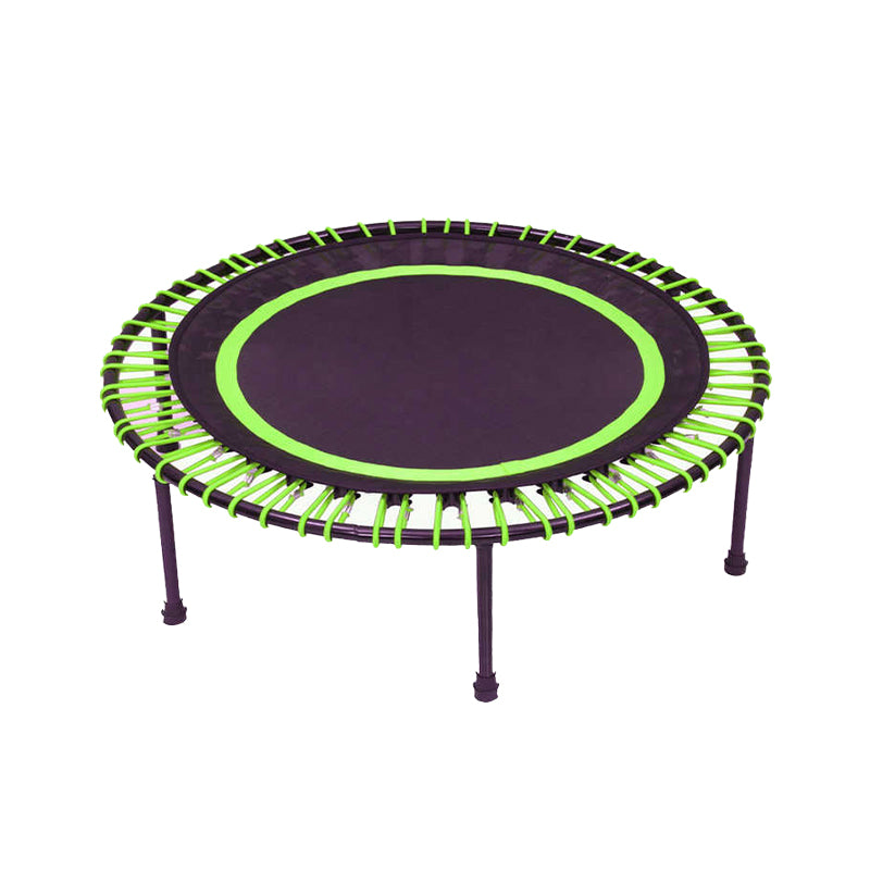 40" Black & Green Round Garden Fitness Trampoline