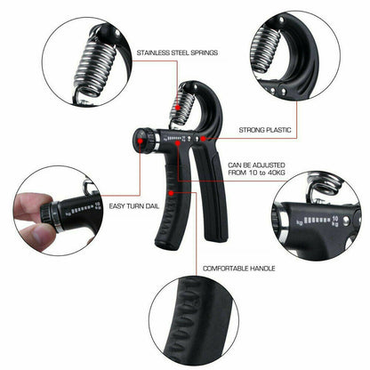 Adjustable Hand Grip Strengthener (10-60KG)