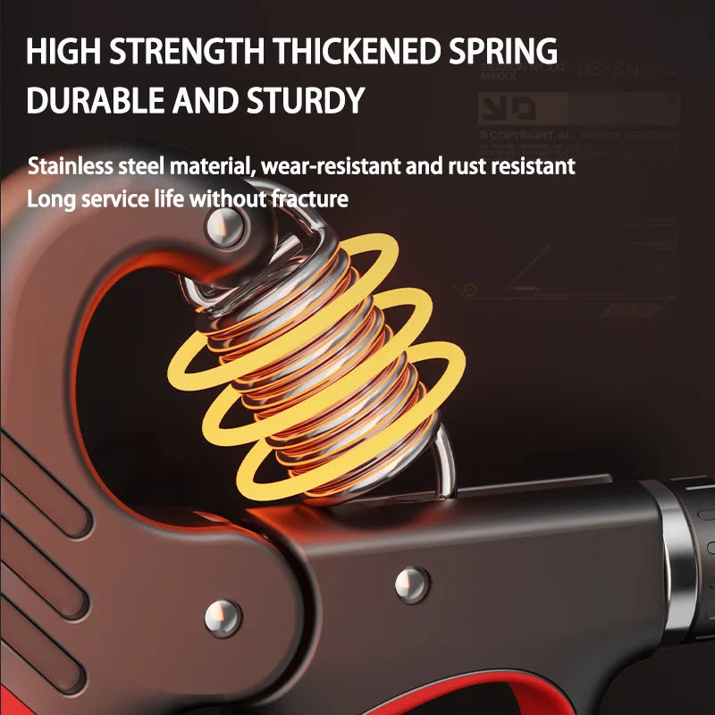 Adjustable Grip Strengthener for Hand & Wrist Exercise (5–100Kg)