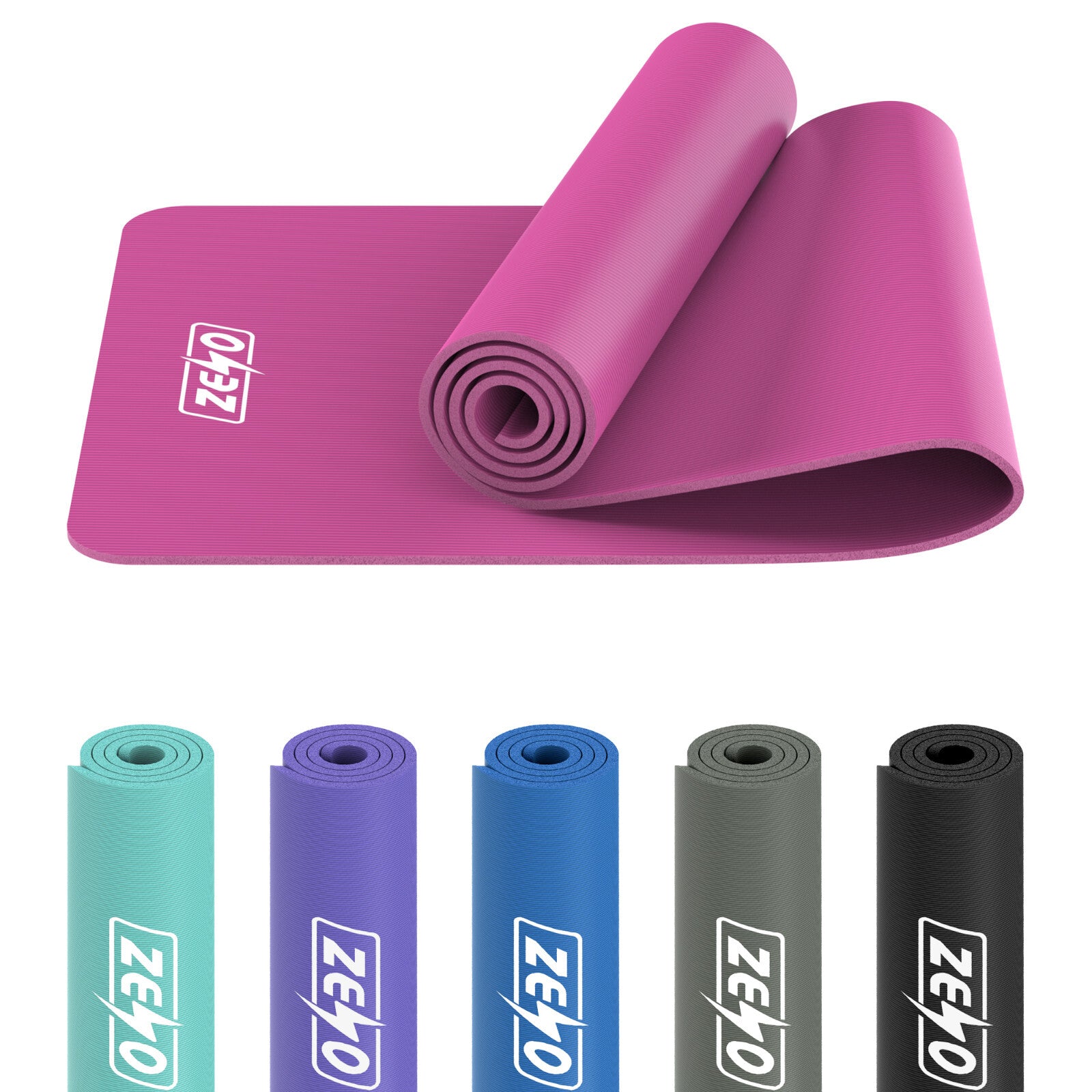 10mm Thick Non-Slip Yoga Exercise Mat