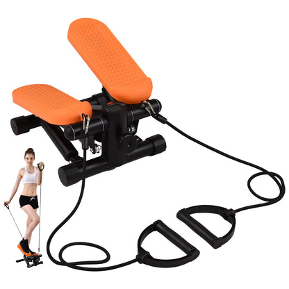 Mini Stair Stepper with Resistance Bands & LCD