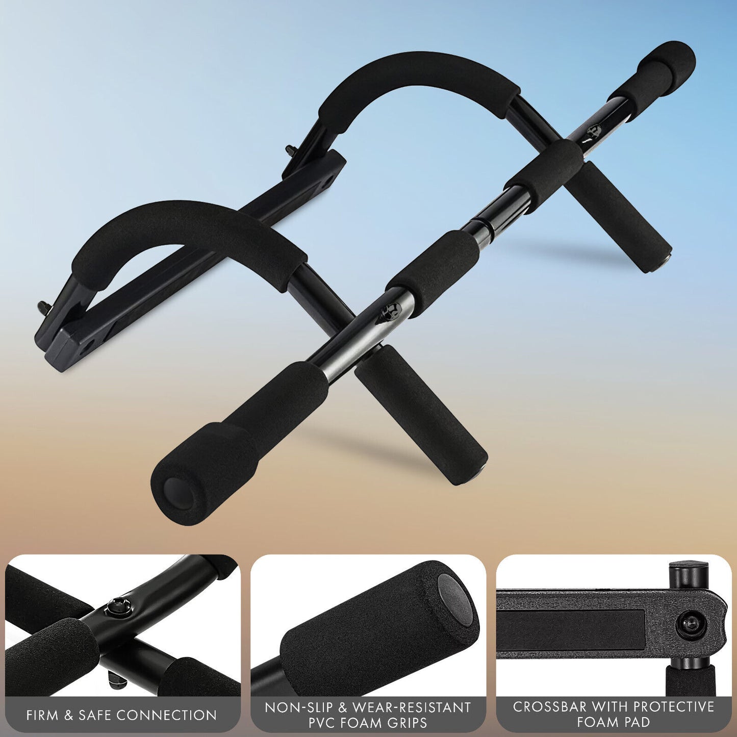 Doorway Pull-Up Bar for Fitness & Strength Training