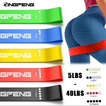 Elastic Loop Resistance Bands for Legs & Hips