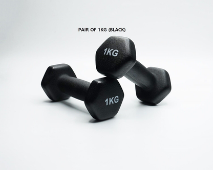 Neoprene Dumbbell Pair for Home & Gym Fitness