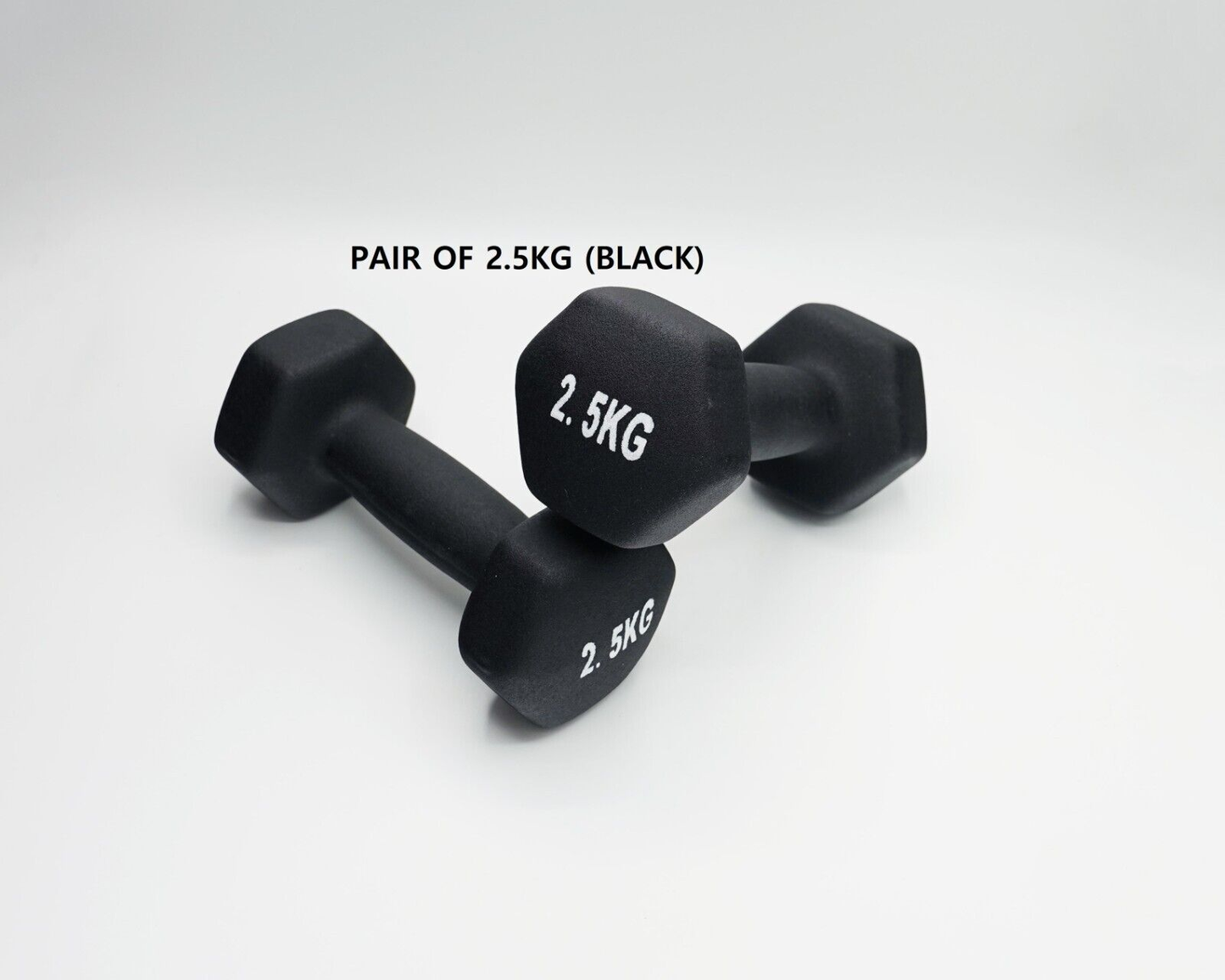 Neoprene Dumbbell Pair for Home & Gym Fitness