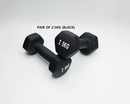 Neoprene Dumbbell Pair for Home & Gym Fitness