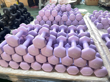 Neoprene Dumbbell Pair for Home & Gym Fitness