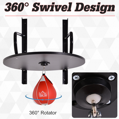 Wall-Mounted Speedball Boxing Platform Set