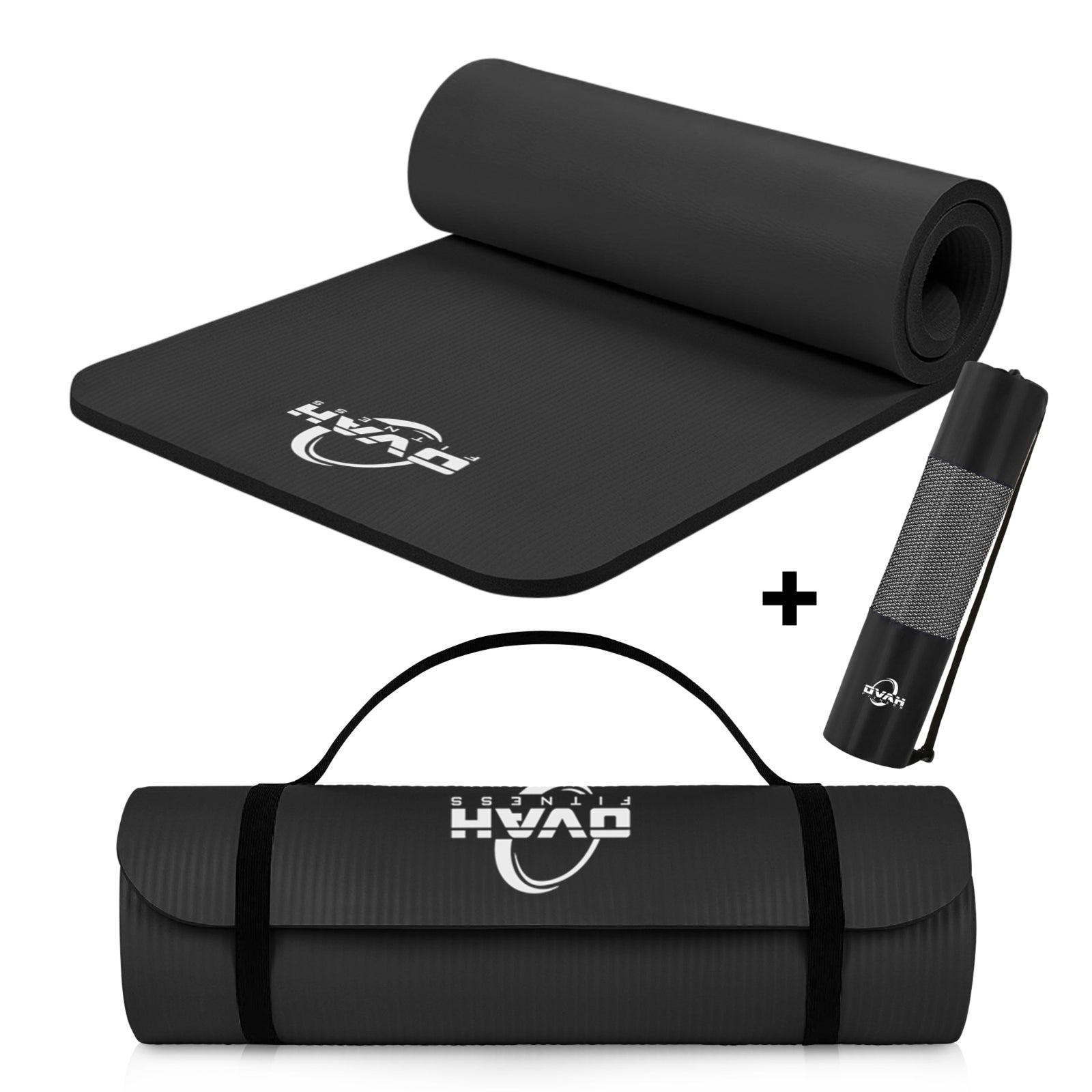 Extra Thick 15MM Non-Slip Yoga Mat for Fitness & Pilates