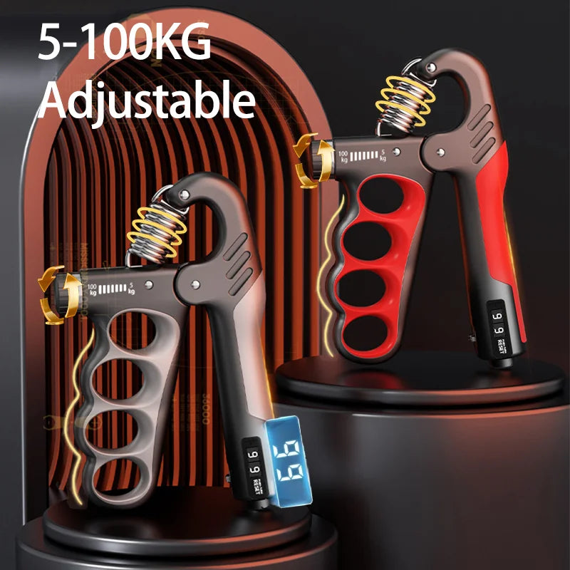 Adjustable Grip Strengthener for Hand & Wrist Exercise (5–100Kg)