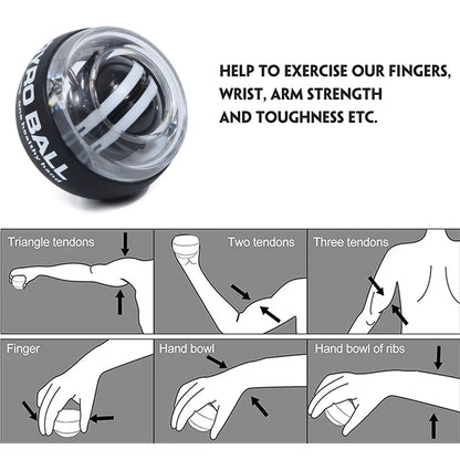 Wrist Gyro Ball Forearm Strength Trainer