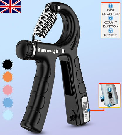 Adjustable Hand Grip Strengthener (5–60kg)