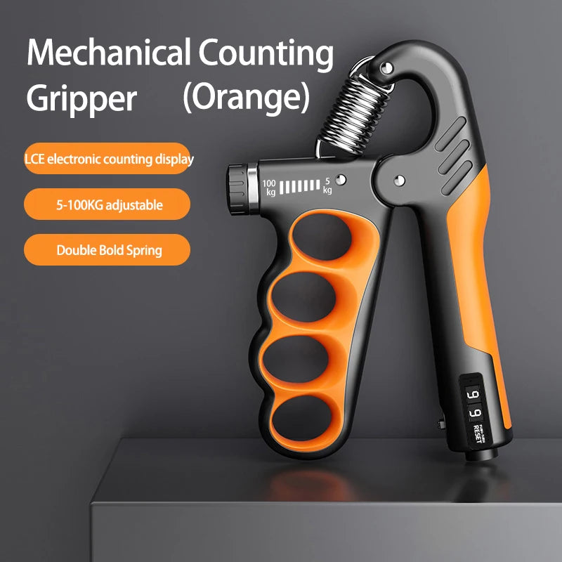 Adjustable Grip Strengthener for Hand & Wrist Exercise (5–100Kg)